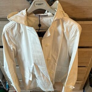 Burberry hooded Trench Jacket